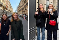 Atrizes de "De Repente 30" posam em Paris e web reage: "Jenna e Lucy"