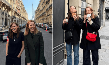 Atrizes de "De Repente 30" posam em Paris e web reage: "Jenna e Lucy"