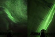 Astronauta mostra dança de aurora verde sobre a Terra vista do espaço; veja