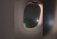 Vídeo: passageiro grava pouso de avião que ultrapassou pista em SC