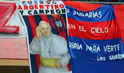 San Lorenzo se despede do papa Francisco: "Juntos pela eternidade"