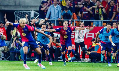 Em jogaço de viradas, Barcelona vence Real Madrid e conquista a Copa do Rei