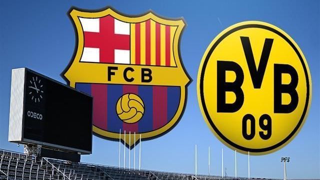Barcelona e Dortmund se enfrentam na Champions League