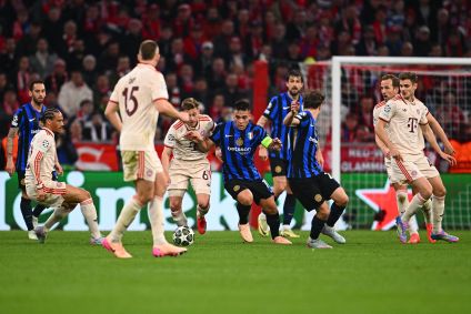 Lance de Bayern de Munique x Inter de Milão pela Champions League