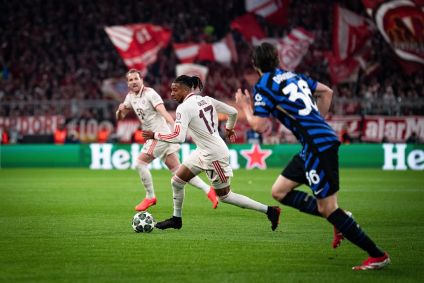 Lance de Bayern de Munique x Inter de Milão pela Champions League
