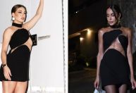 Ex-BBB Beatriz Reis e Carol Marra usam mesmo look em festa da TV Globo