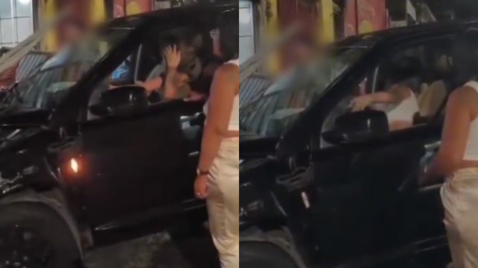 Embriagada e sem CNH, mulher bate Land Rover em casa e discute com homem