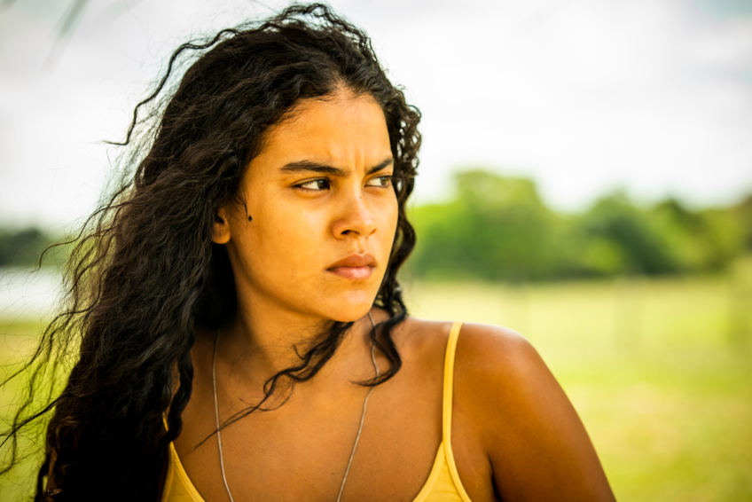 Bella Campos em "Pantanal" (2022) • Divulgação/Globo/João