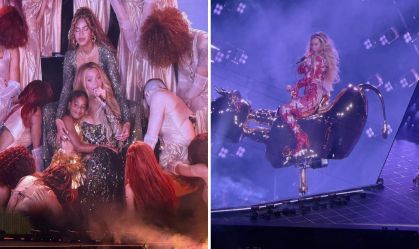 Beyoncé durante show da turnê "Cowboy Carter"