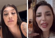 Bia Miranda e a mãe se atacam nas redes sociais: "Tirando minha paz"