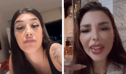 Bia Miranda e a mãe se atacam nas redes sociais: "Tirando minha paz"