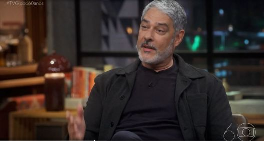 William Bonner foi convidado do Conversa com Bial de sexta-feira (25)