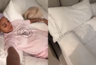 Grávida de 7 meses, Brunna Gonçalves mostra improviso para dormir; veja