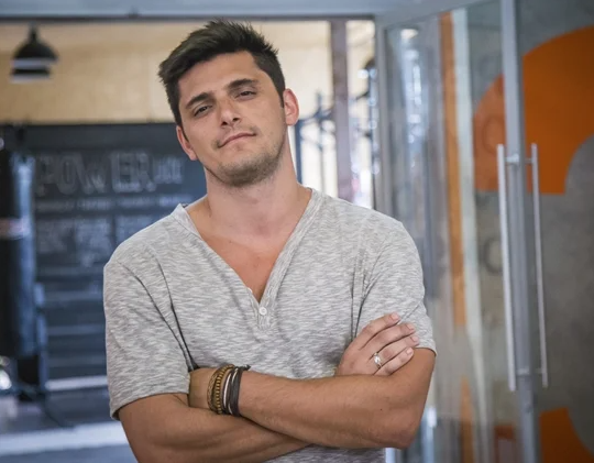 Bruno Gissoni em "Malhação" • Paulo Belote/TV Globo