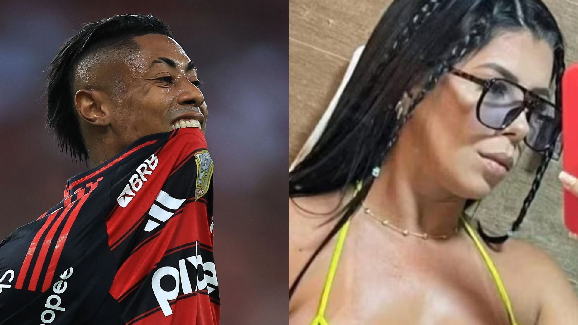 Bruno Henrique e a cunhada, Ludmylla Araújo, foram indiciados por fraude em competição esportiva