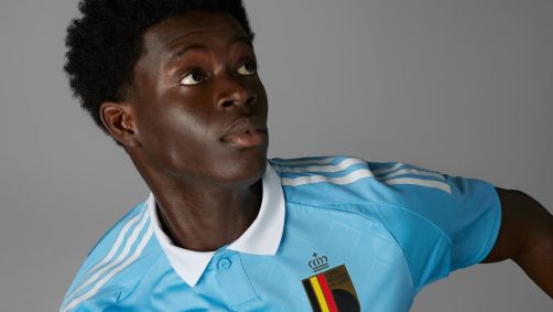 Camisa azul da Bélgica lançada em 2024
