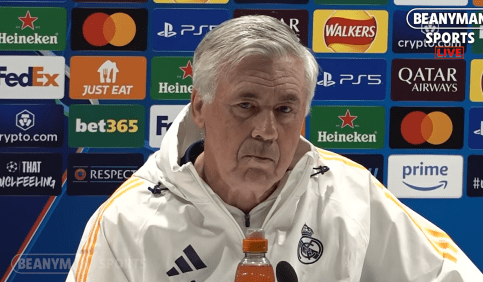 Carlo Ancelotti, técnico do Real Madrid