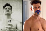 Carmo Dalla Vecchia mostra antes e depois de corpo com dieta