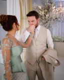 Lucas Cardi se casou com a atriz Thuani Todeschini em uma cerimônia luxuosa na cidade de Campinas