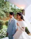 Lucas Cardi se casou com a atriz Thuani Todeschini em uma cerimônia luxuosa na cidade de Campinas