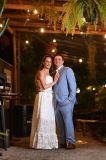Silvia Abravanel, uma das filhas do apresentador Silvio Santos, se casou no civil com o cantor sertanejo Gustavo Moura