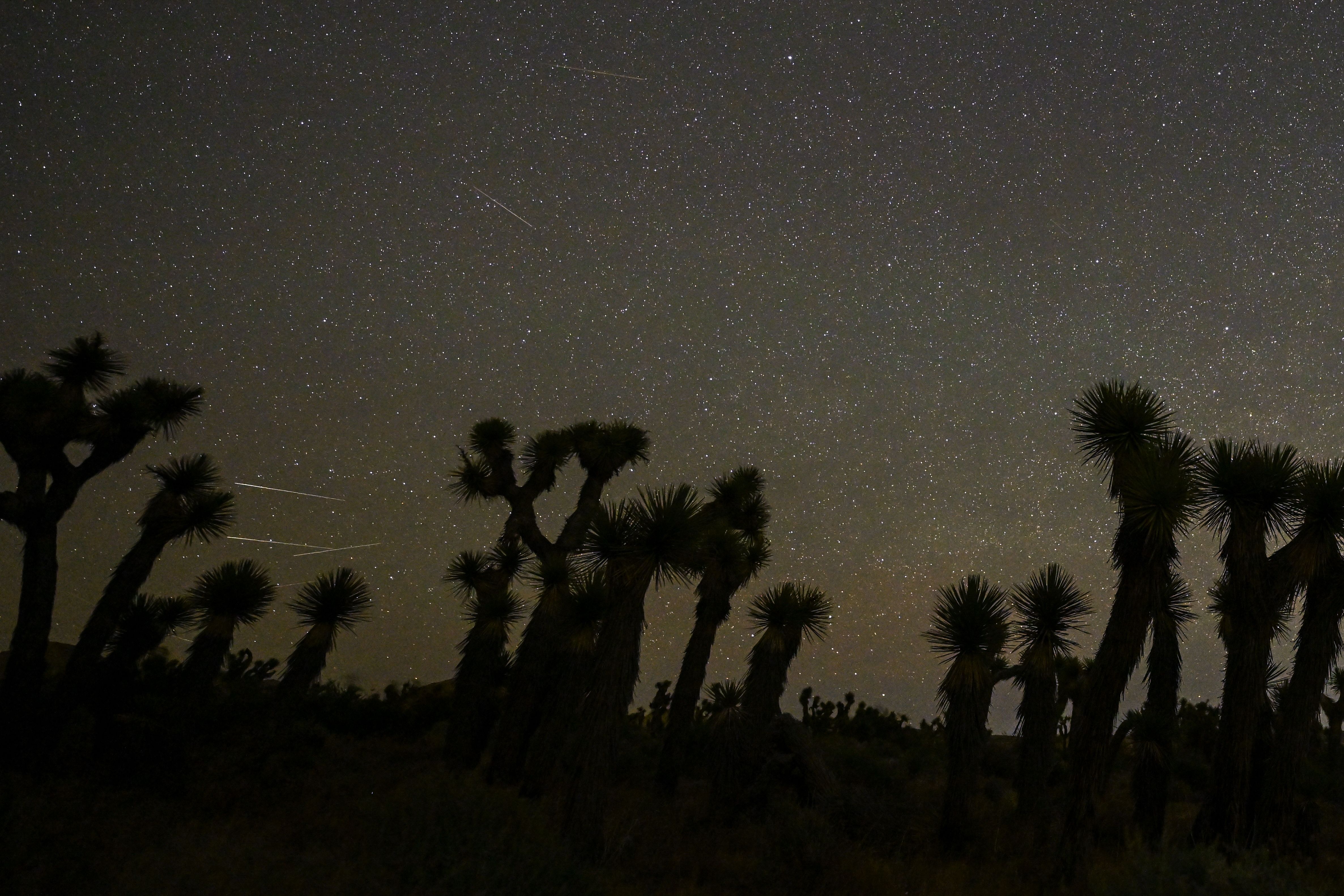 Eta Aquarids Meteor Shower in California