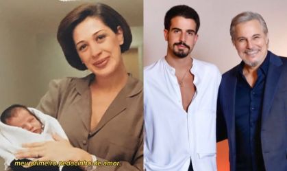 Claudia Raia homenageia filho com Edson Celulari em aniversário: "Orgulho"