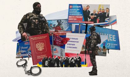 Ucranianos descrevem vida em áreas ocupadas pela Rússia