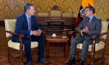 Noboa à CNN: Equador "adoraria" ter ajuda dos EUA na luta contra gangues