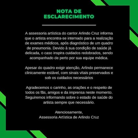 • Instagram/Arlindo Cruz