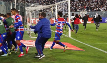 Conmebol cancela jogo entre Colo Colo x Fortaleza após mortes