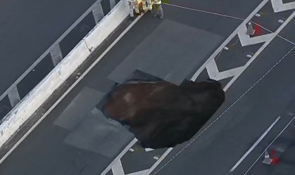 Cratera na Marginal: após mais de 4 dias, pista é liberada para trânsito