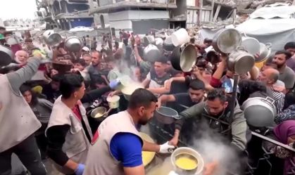 "Morrer é mais fácil", diz palestina sobre fome que assola Gaza