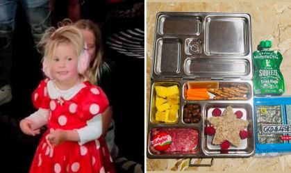 Katy Perry mostra preparo de lancheira da filha com algas japonesas