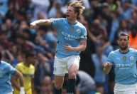 Manchester City vira contra o Crystal Palace e goleia na Premier League