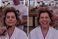 Debora Bloch mostra caracterização para viver Odete Roitman em "Vale Tudo"