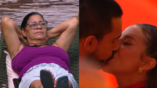 Delma disse que admira a forma que Maike trata as mulheres, comentando que ele tem cuidado com elas