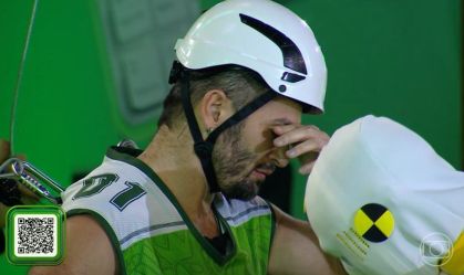 BBB25: Diego Hypolito recebe apoio ao enfrentar medo de altura em prova