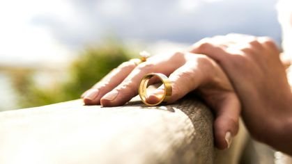 divórcio, casal, aliança, separação, casamento