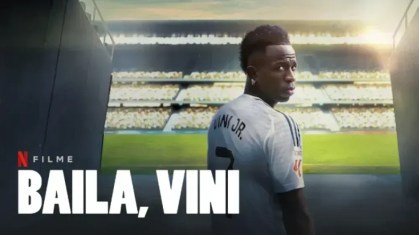 Pôster do documentário de Vinícius Júnior na Netflix