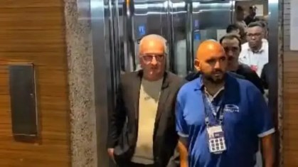 Dorival Júnior no Maracança para acompanhar Flamengo x Corinthians