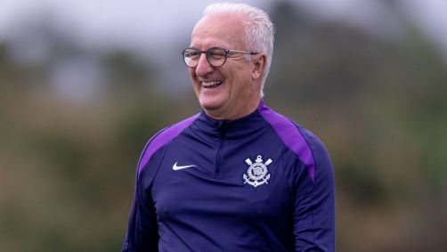 Dorival Júnior em treino do Corinthians
