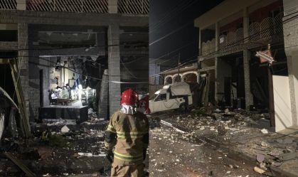 Padaria explode e fica destruída após vazamento de gás em Minas Gerais