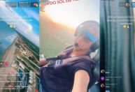 Piloto que morreu em queda de girocóptero fazia live no momento do acidente