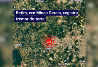 Tremor de terra atinge cidade da Grande Belo Horizonte