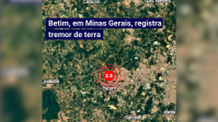 Tremor de terra atinge cidade da Grande Belo Horizonte
