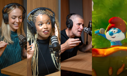 Dublagem de "Smurfs" terá Bruno Gagliasso, Jeniffer Nascimento e mais
