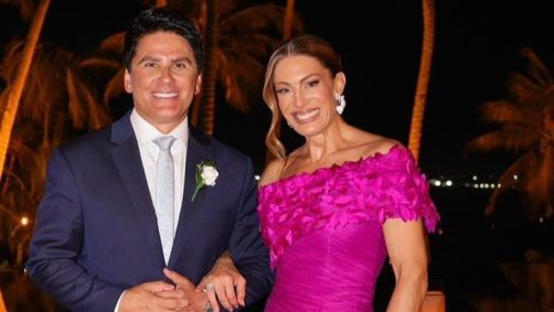 Elaine Mickley e Cesar Filho completam 25 anos de casamento