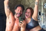 Eliezer e Viih Tube atualizam evolução do corpo com exercícios físicos