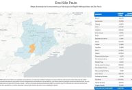 Enel emite alerta de fortes chuvas para clientes em SP